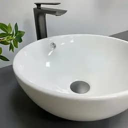 Умивальник VBI Brunico white накладний VBI-015200, Білий - мініатюра 5
