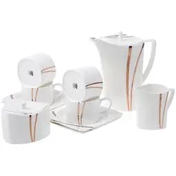 Чайный сервиз на 4 персоны 11 предметов Алессандро NP91SETTEA