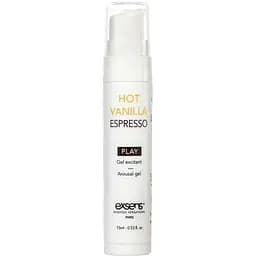 Стимулирующий гель Exsens Kissable Hot Vanilla Espresso 15 мл можно для поцелуев, охлаждающий