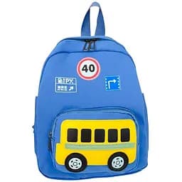 Детский рюкзак Evo-Kids Small Bus Blue (2418-7 Blue Bus) 