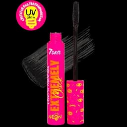 Туш для вій 7 Days Extremely chick Volume UVglow Neon відтінок 302 Miss sexobeat 10 мл (8056234471118)