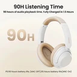 Бездротові навушники Ugreen HP202 HiTune Max5 Hybrid ANC Headphones (15809) білі - мініатюра 5