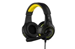 Наушники игровые 2E GAMING HG300 Black, mini-jack/dual 3.5mm, LED, 2м - мініатюра 1