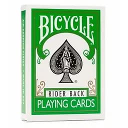 Карты игральные United States Playing Card Company Bicycle Rider Back Green deck (09418)