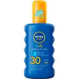 Дитячий сонцезахисний спрей Nivea Sun Захист та догляд SPF 30 200 мл