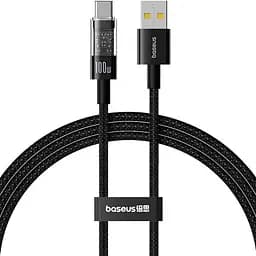 Кабель Baseus Gem Fast-Charging Data Cable USB to USB-C 100W/6A 1 м