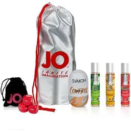 Набір Соковитий фрукт, 3 смакові змазки System JO