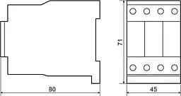 Пускач ПМ 1‑09‑10 D7 42B (LC1‑D0910) АСКО‑УКРЕМ (A0040010088) - мініатюра 9