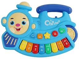 Піаніно музичне Паровозик, WToys - мініатюра 1