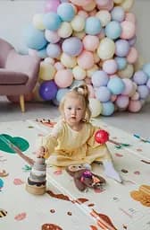 Дитячий двосторонній складаний килимок Poppet Парк і Прогулянка ведмежат, 200х180 см (PP002-200) - мініатюра 10