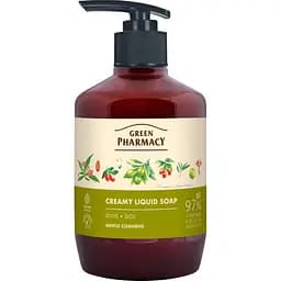 Рідке мило Зелена Аптека Оливка та годжі 460 мл