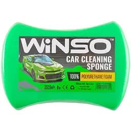 Губка для мойки авто Winso Car Cleaning Sponge с мелкими порами зеленая
