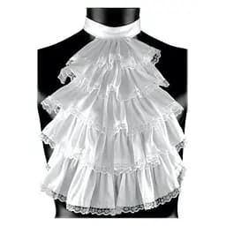 Комір Жабо з мереживом