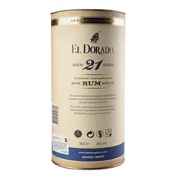 Ром El Dorado 21 Year Old, 43%, 0,7 л - мініатюра 7