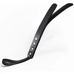 Падл двошаровий Feral Feelings LeaTher Mini Paddle Black, натуральна шкіра, Black