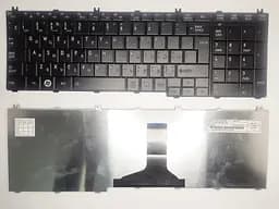 Клавіатура для ноутбуків Toshiba Satellite C650, C655, C660, L650, L655, L670, L750, L755 чорна RU/US
