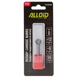 Борфреза Alloid Building Tools твердосплавна по металу тип D 12 мм (CB-63243D) - мініатюра 4