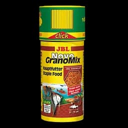 Корм для всех видов аквариумных рыб JBL Novo GranoMix Click, в виде гранул, 250 мл