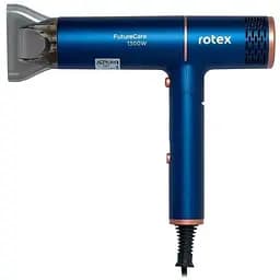 Фен для волос Rotex RFF130-G Future Care с концентратором 1300 Вт Синий