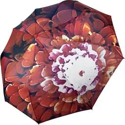 Женский складной зонтик полный автомат The Best 98 см терракотовый