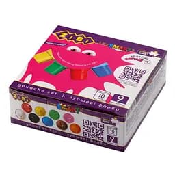 Гуаш ZiBi Smart Line 9 кольорів (ZB.6652)