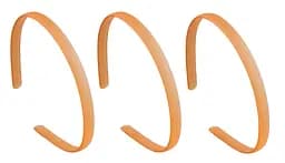 Обруч для волосся Titania Basic, молочно-коричневий, 3 шт. (7978)