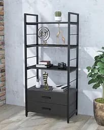 Стелаж L-155 із шухлядами Loft Design (Венге Луізіана)
