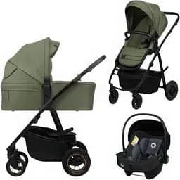 Коляска Lionelo Amber Plus 3 в 1 Green Forest (LO-AMBER PLUS 3IN1 GREEN FOREST)