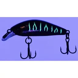 Воблер Jackall Chubby Minnow 35мм 2.3г UV UL Tamamushi Tiger - мініатюра 3