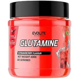 Аминокислота Evolite Nutrition Glutamine 400 г strawberry