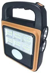 Фонарик ручной TOTO HS-8020 кемпинговый светодиодный аккумуляторный + USB Power Bank