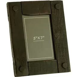 Фоторамка J-Line ручна робота дерев'яна 13х18 см чорна (47683)