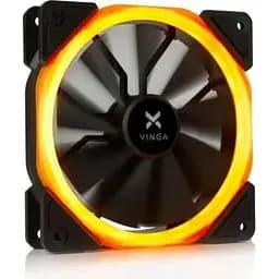 Кулер для корпуса Vinga (LED fan-01 orange)