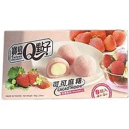 Пирожное моти Taiwan Dessert Cacao Strawberry 80 г