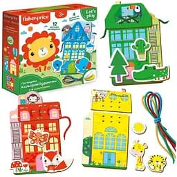 Настольная игра для детей Цветные домики Vladi Toys VT5303-26