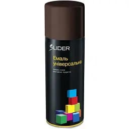 Эмаль Slider color 8017 темно-коричневая 400 мл