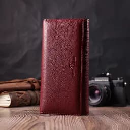 Жіночий гаманець з натуральної шкіри ST Leather 18.5х9х3 см acs0029639 - мініатюра 8