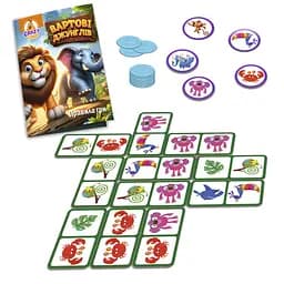 Гра настільна "Вартові джунглів" Vladi Toys VT8055-47, 5 фішок з тваринами - мініатюра 3