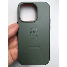 Оригінальний протиударний чохол UAG Civilian MagSafe для iPhone 14 Pro (6.1") Olive (114042117272) - мініатюра 6