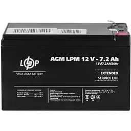 Аккумуляторная батарея LogicPower AGM LPM 12В 7.2Ач (LP3863)
