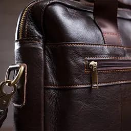 Сумка чоловіча під ноутбук Vintage 40х31х6,5 см sum0028932 - мініатюра 7