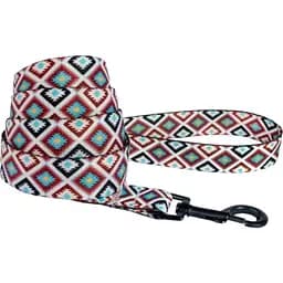 Повідець для собак Barksi BronzeDog Tribal гуцульський коричневий S