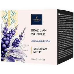Крем для шкіри навколо очей з асаї та жабутікабою SPF35 Famirel Brazilian Wonder 30мл