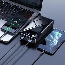 УМБ BOROFONE Extreme power bank BJ8 30000mAh зовнішній акумулятор чорний - мініатюра 6
