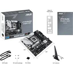Материнська плата Asus Prime B760M-A WIFI D4 s1700 B760 4xDDR4 M.2 HDMI DP Wi-Fi BT mATX - мініатюра 2