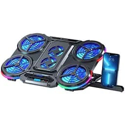 Охолоджувальна підставка для ноутбука до 18 дюймів GamePro GPCP-770 6xfans