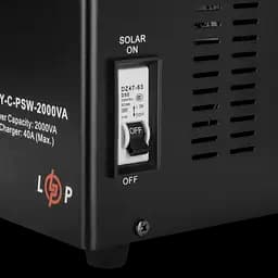 Сонячний інвертор (ДБЖ) LogicPower LPY-C-PSW-2000VA (1400W) MPPT24V - мініатюра 6