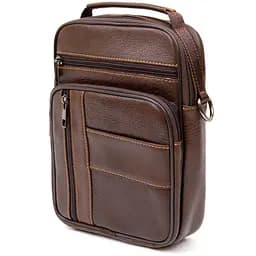 Чоловік шкіряний месенджер Vintage 20х25х6 см sum0013974