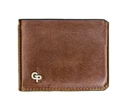 Стильный мужской зажим для денег из кожи GRANDE PELLE 10х8х1 см acs0024477