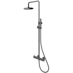 Душова система Kohlman Axel graphite з термостатом QW273AG, Графіт